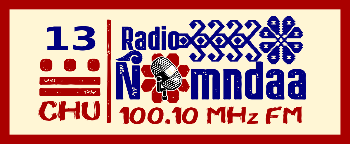 LOGO 13 aniversario Radio Ñomndaa